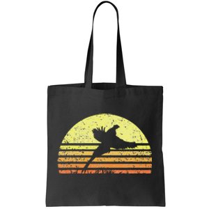 Pheasant Hunting South Dakota Upland Bird Game Hunter Retro Tote Bag