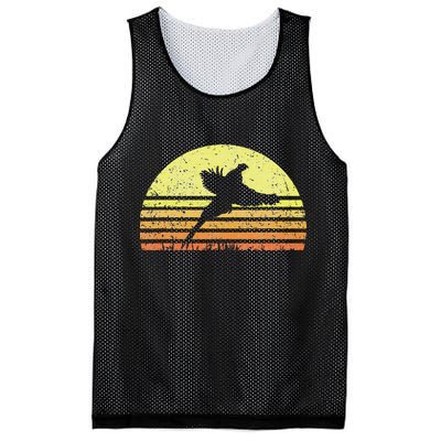 Pheasant Hunting South Dakota Upland Bird Game Hunter Retro Mesh Reversible Basketball Jersey Tank