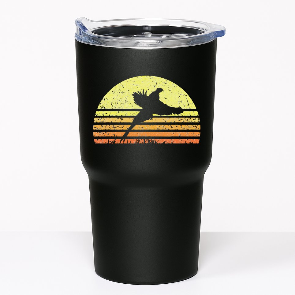 Pheasant Hunting South Dakota Upland Bird Game Hunter Retro Tumbler