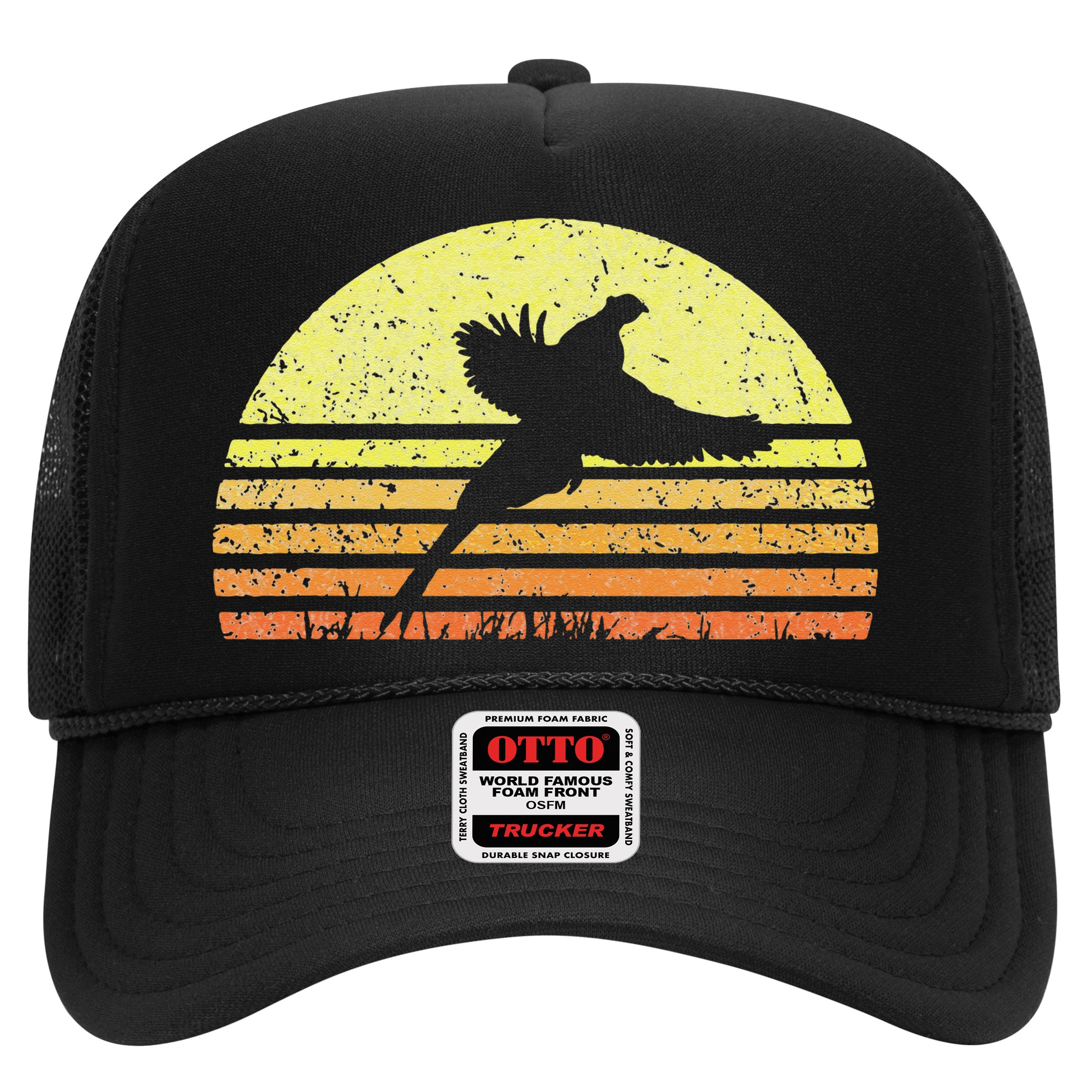 Pheasant Hunting South Dakota Upland Bird Game Hunter Retro Hat