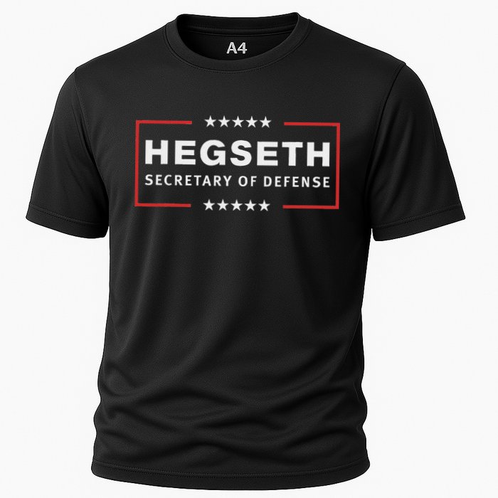 Pete Hegseth Secretary Of Defense Trump Pick Maga Support Cooling Performance Crew T-Shirt