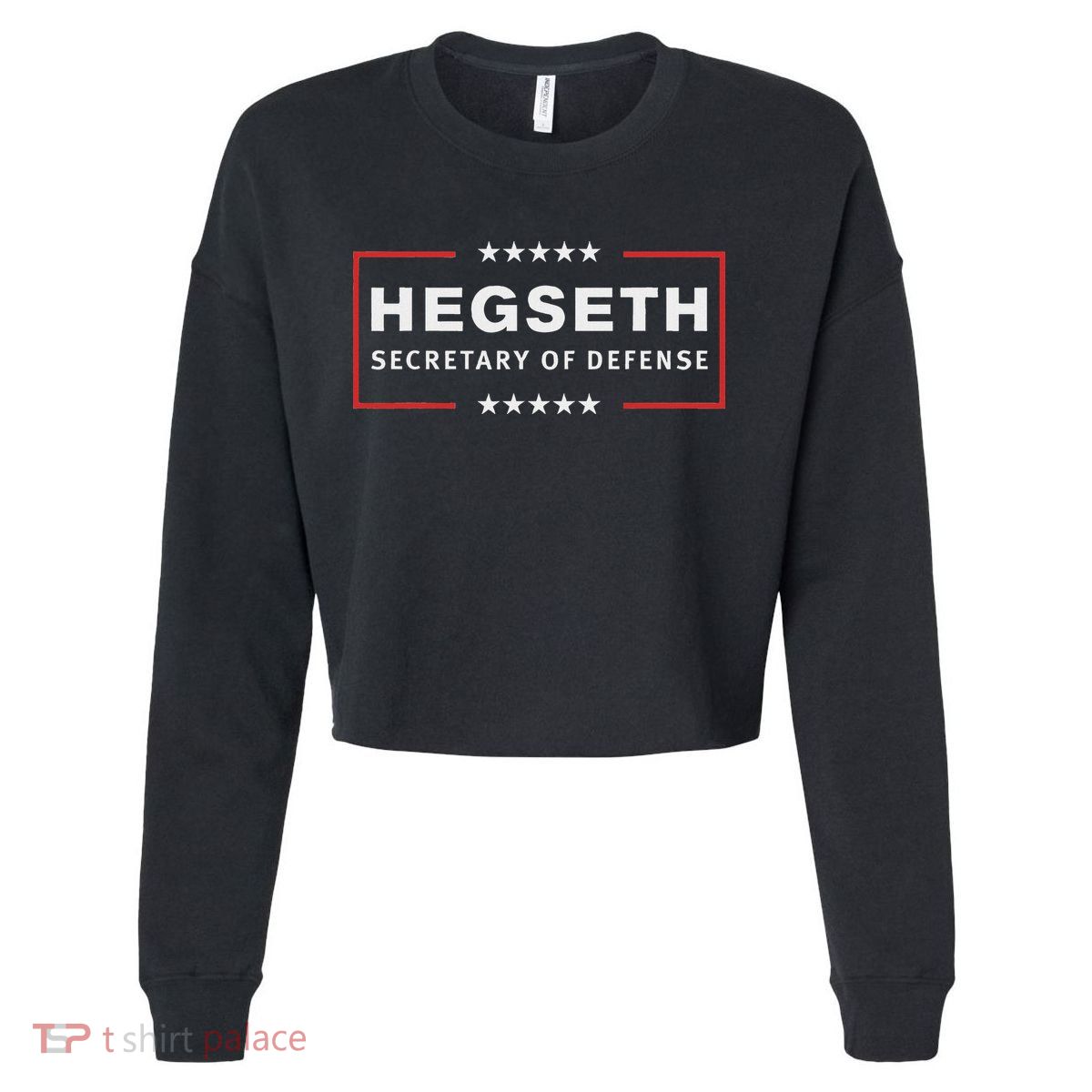 Pete Hegseth Secretary Of Defense Trump Pick Maga Support Cropped Pullover Crew