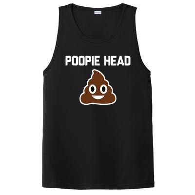 Poopie Head Sarcastic Novelty Gifts Funny Poop Shit PosiCharge Competitor Tank