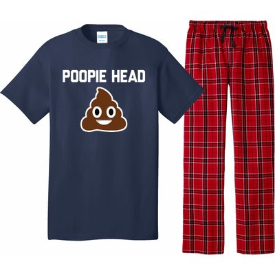 Poopie Head Sarcastic Novelty Gifts Funny Poop Shit Pajama Set