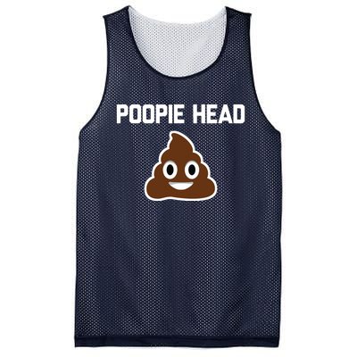 Poopie Head Sarcastic Novelty Gifts Funny Poop Shit Mesh Reversible Basketball Jersey Tank