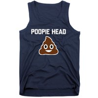 Poopie Head Sarcastic Novelty Gifts Funny Poop Shit Tank Top