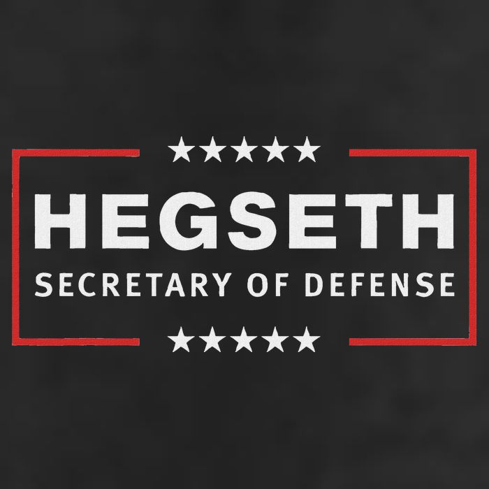 Pete Hegseth Secretary Of Defense Trump Pick Maga 7 Panel Mesh Trucker Snapback Hat
