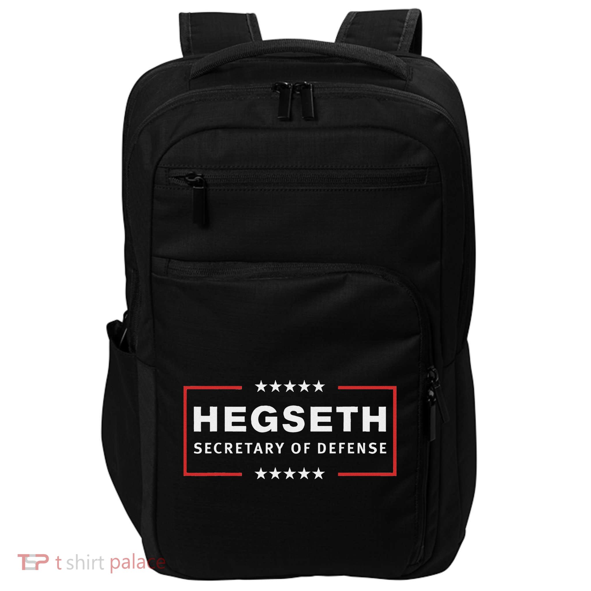 Pete Hegseth Secretary Of Defense Trump Pick Maga Impact Tech Backpack