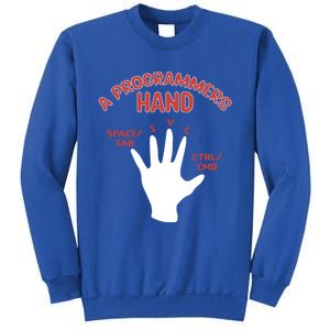 Programmers Hand Software Developer Computer Engineer Coder Cute Gift Sweatshirt