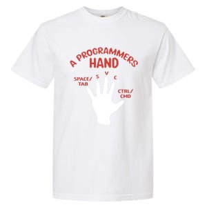 Programmers Hand Software Developer Computer Engineer Coder Cute Gift Garment-Dyed Heavyweight T-Shirt