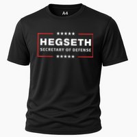 Pete Hegseth Secretary Of Defense Trump Pick Maga Support Cooling Performance Crew T-Shirt