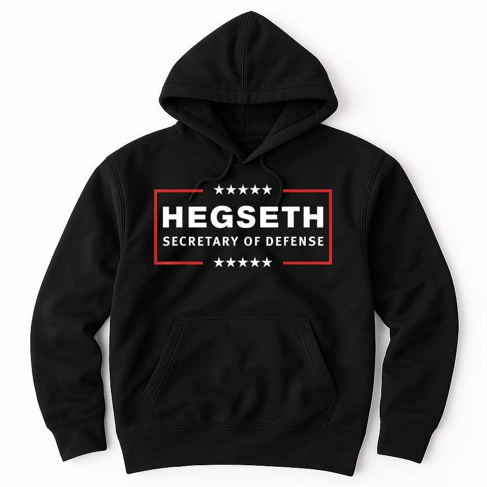 Pete Hegseth Secretary Of Defense Trump Pick Maga Support Hoodie