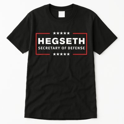Pete Hegseth Secretary Of Defense Trump Pick Maga Support Tall T-Shirt