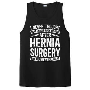 Post Hernia Surgery Recovery Funny Hernia Repair Recovery  PosiCharge Competitor Tank