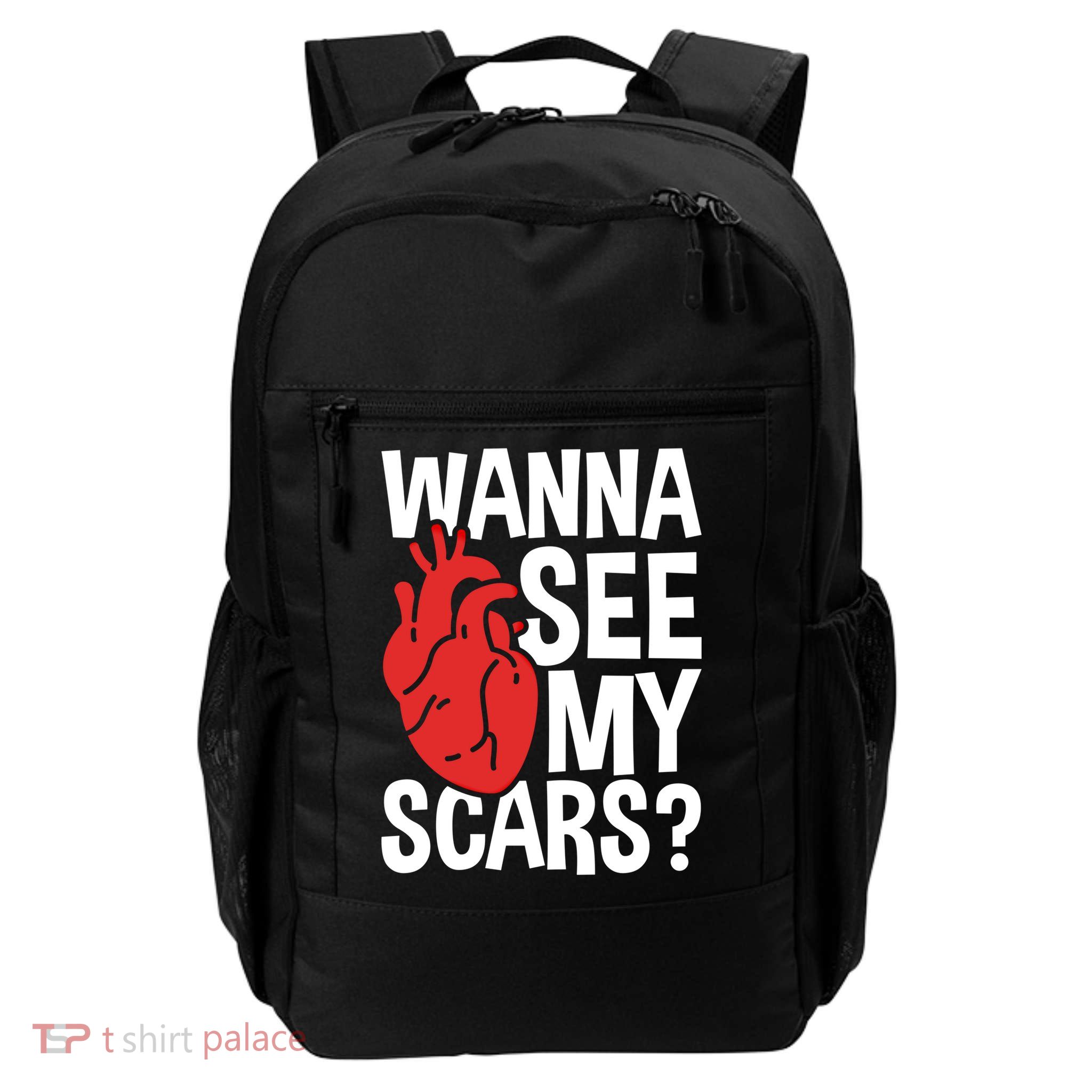Pre Heart Transplant And After Open Heart Surgery Cool Gift Daily Commute Backpack