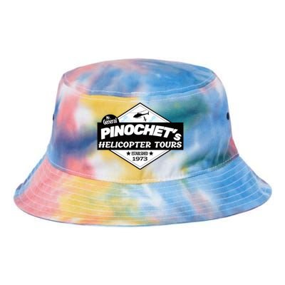 Pinochet’s Helicopter Tours Tie Dye Newport Bucket Hat