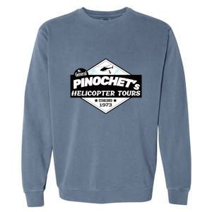 Pinochet’s Helicopter Tours Garment-Dyed Sweatshirt