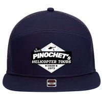 Pinochet’s Helicopter Tours 7 Panel Mesh Trucker Snapback Hat