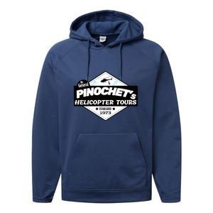 Pinochet’s Helicopter Tours Performance Fleece Hoodie