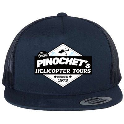 Pinochet’s Helicopter Tours Flat Bill Trucker Hat