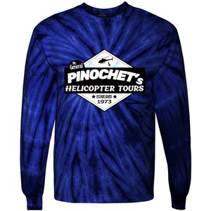 Pinochet’s Helicopter Tours Tie-Dye Long Sleeve Shirt