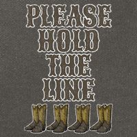 Please Hold The Line Dance Addict Shoes Funny Classy Boots  Cotton Canvas Backpack