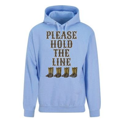 Please Hold The Line Dance Addict Shoes Funny Classy Boots  Unisex Surf Hoodie