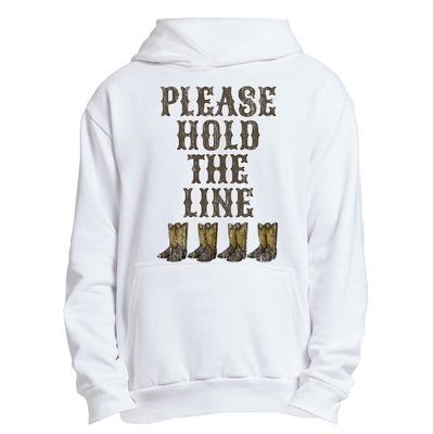 Please Hold The Line Dance Addict Shoes Funny Classy Boots  Urban Pullover Hoodie