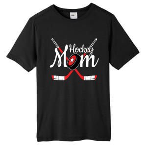 Playing Hockey Team Player Cool Mom Gift Hockey Mom Gift Tall Fusion ChromaSoft Performance T-Shirt