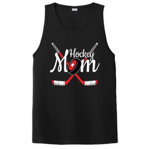 Playing Hockey Team Player Cool Mom Gift Hockey Mom Gift PosiCharge Competitor Tank