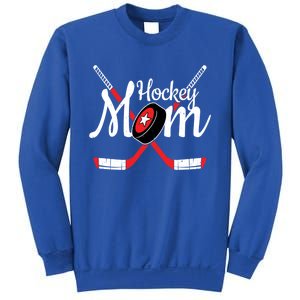 Playing Hockey Team Player Cool Mom Gift Hockey Mom Gift Sweatshirt