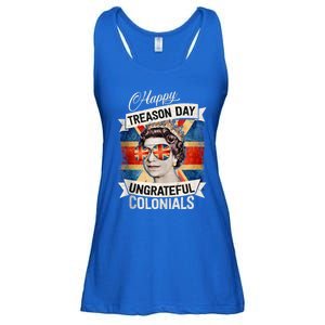 Patriotic Happy Treason Day Ungrateful Colonials 4th Of July Ladies Essential Flowy Tank