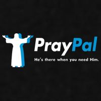PrayPal He's There When You Need Him Ladies PosiCharge Tri-Blend Wicking Tank