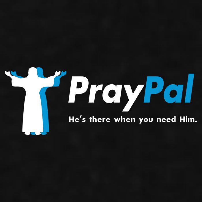 PrayPal He's There When You Need Him Ladies PosiCharge Tri-Blend Wicking Tank