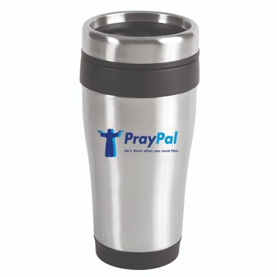 PrayPal He's There When You Need Him 16oz Travel Tumbler