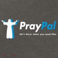 PrayPal He's There When You Need Him Cotton Canvas Backpack