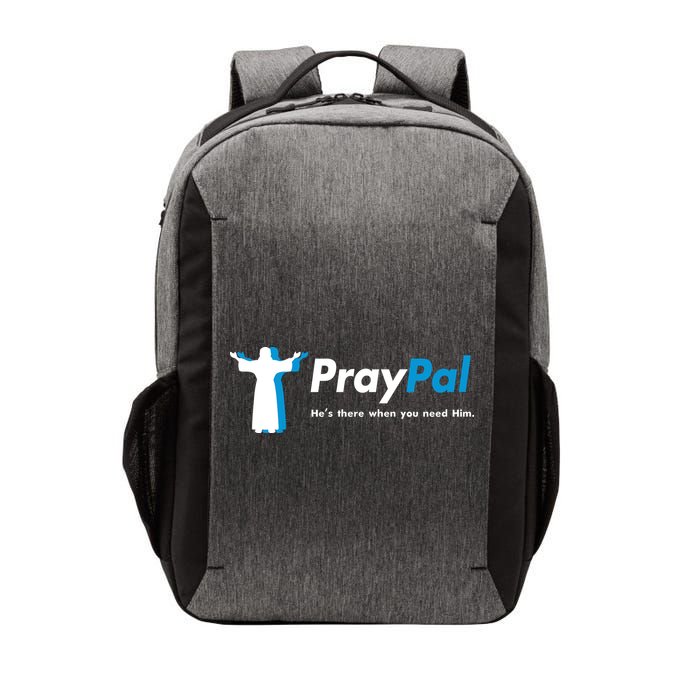 PrayPal He's There When You Need Him Vector Backpack