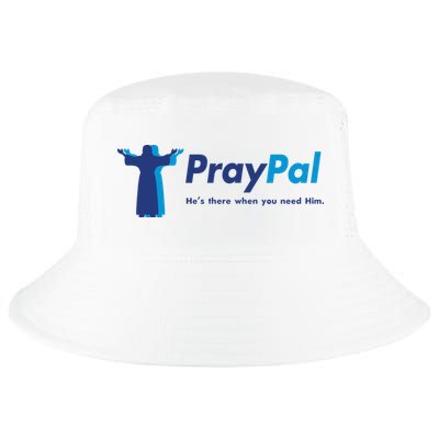 PrayPal He's There When You Need Him Cool Comfort Performance Bucket Hat