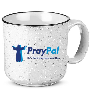 PrayPal He's There When You Need Him 15oz Campfire Ceramic Mug