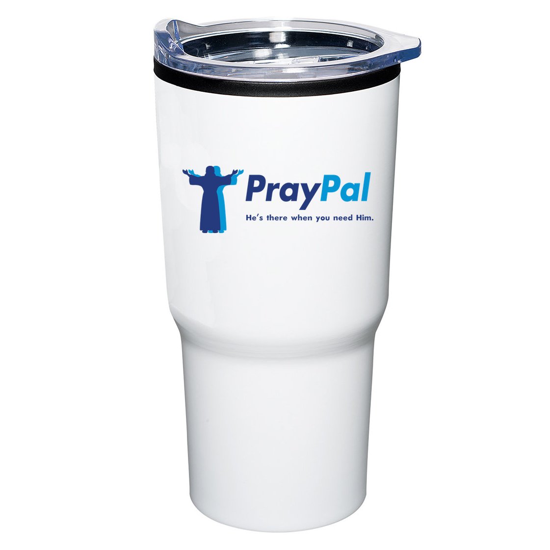 PrayPal He's There When You Need Him Tumbler