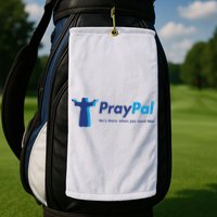 PrayPal He's There When You Need Him Golf Towel