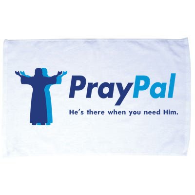 PrayPal He's There When You Need Him Microfiber Hand Towel