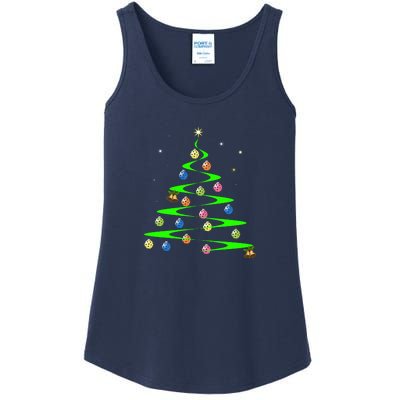 Pickleball Holiday Tree | Pickleball Tree | Pickleball Holiday Gift | Great Ladies Essential Tank