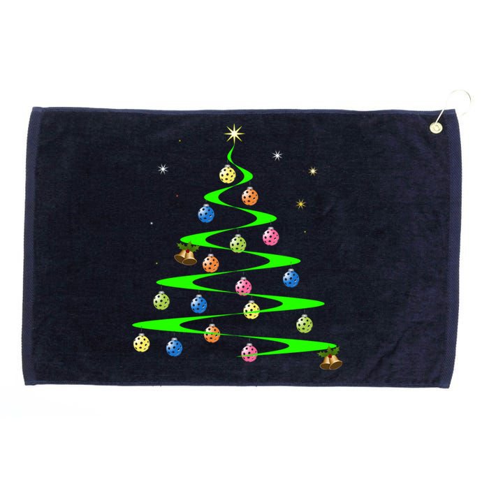 Pickleball Holiday Tree | Pickleball Tree | Pickleball Holiday Gift | Great Grommeted Golf Towel