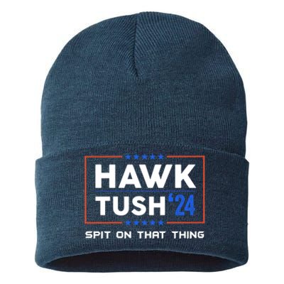 Presidential Hawk Tush Spit On That Thing Sustainable Knit Beanie