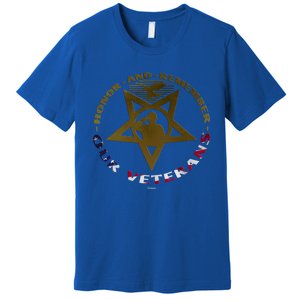 Public Holiday To Honor And Remember Our Veterans Medal Gift Premium T-Shirt