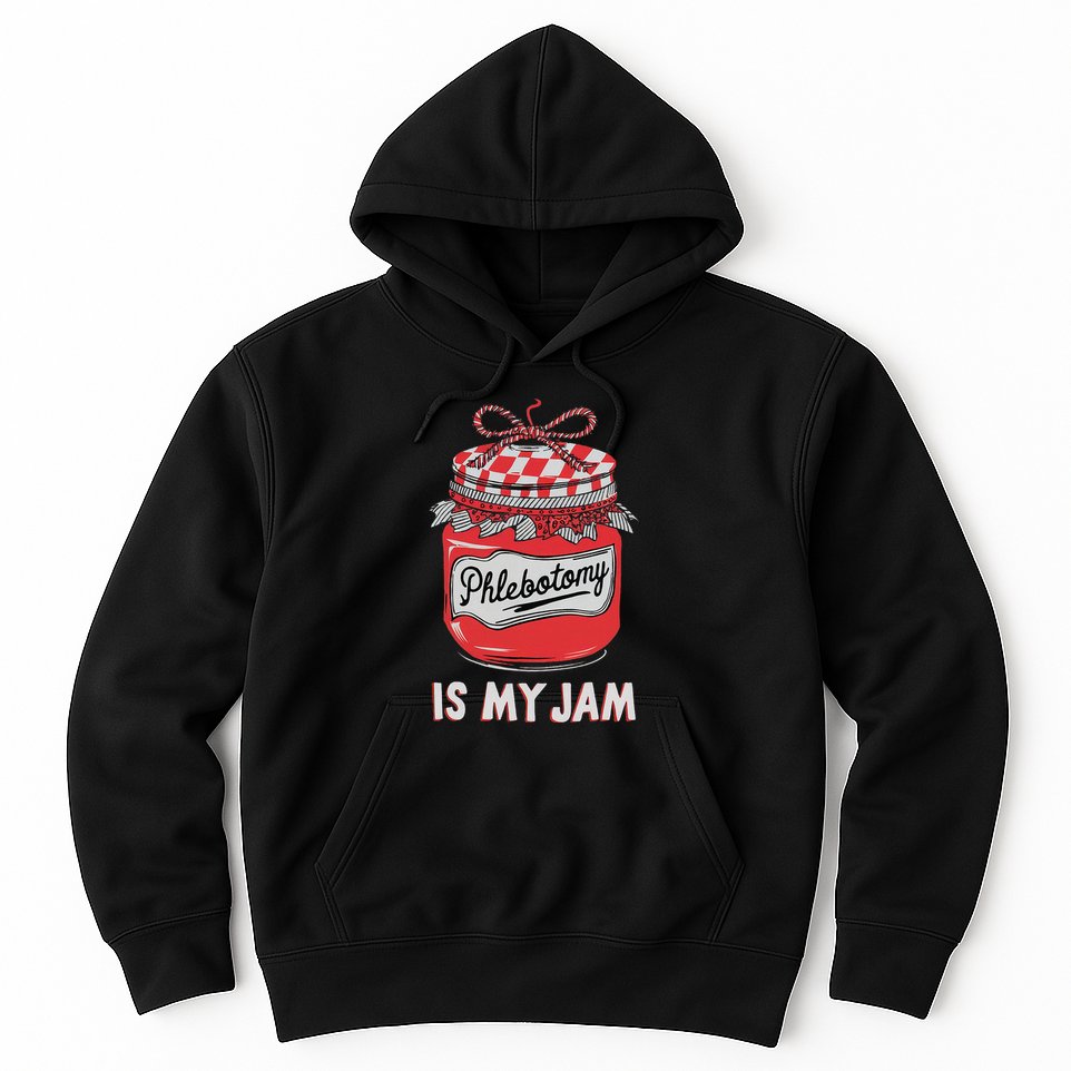 Phlebotomy Humor Technicians Medical Phleb Hoodie