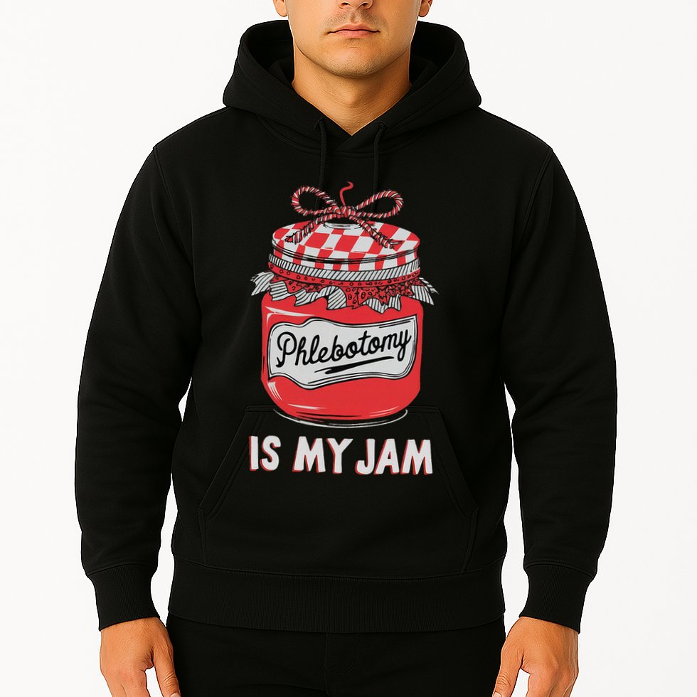 Phlebotomy Humor Technicians Medical Phleb Hoodie
