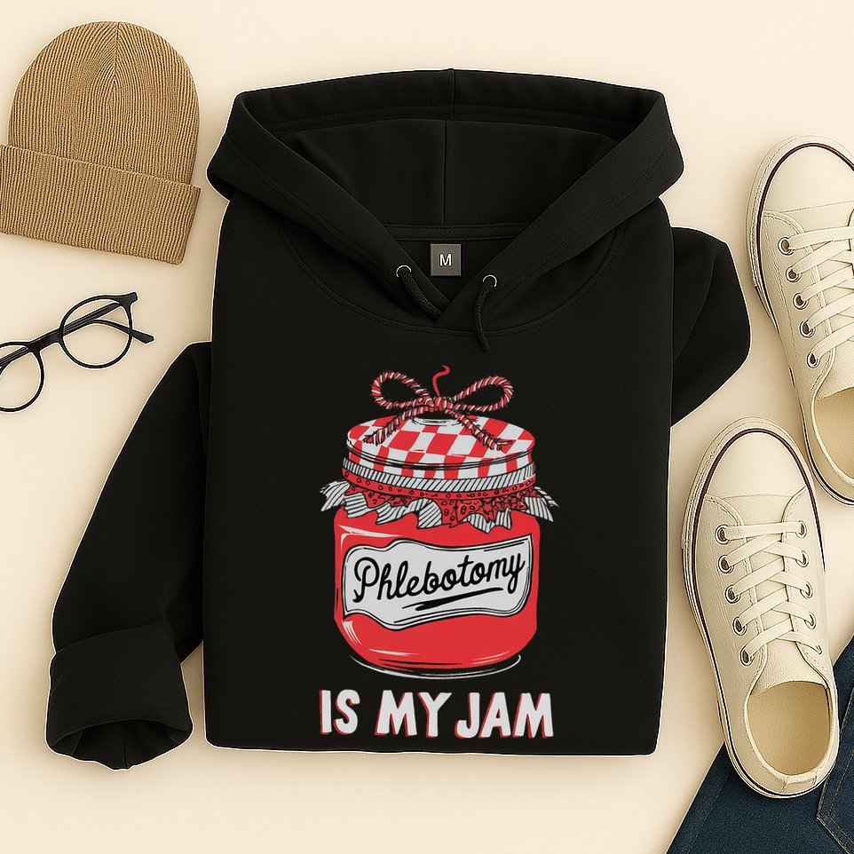 Phlebotomy Humor Technicians Medical Phleb Hoodie