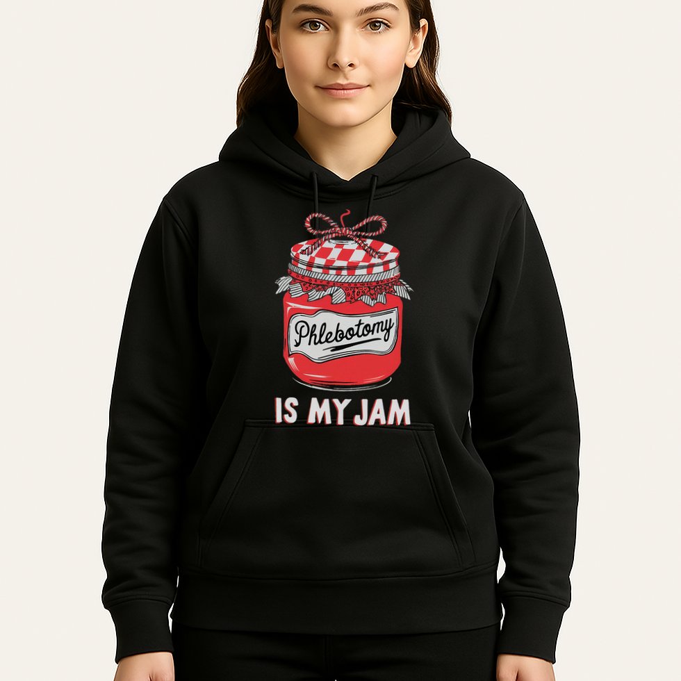 Phlebotomy Humor Technicians Medical Phleb Hoodie